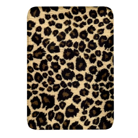 Jaguar Skin Texture, Jaguar Wool Texture, Yellow Rectangular Glass Fridge Magnet (4 pack) from ArtsNow.com Front