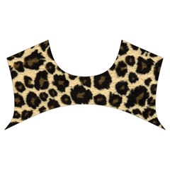 Jaguar Skin Texture, Jaguar Wool Texture, Yellow Women s Cut Out Long Sleeve T Front Top