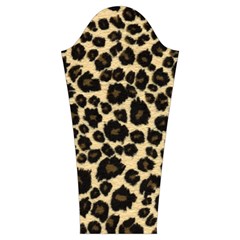 Jaguar Skin Texture, Jaguar Wool Texture, Yellow Women s Cut Out Long Sleeve T Sleeve Right