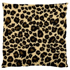 Jaguar Skin Texture, Jaguar Wool Texture, Yellow 16  Baby Flannel Cushion Case (Two Sides) from ArtsNow.com Front