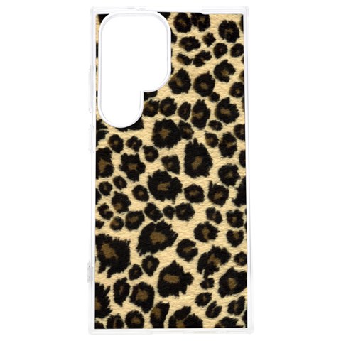 Jaguar Skin Texture, Jaguar Wool Texture, Yellow Samsung Galaxy S24 Plus 6.7 Inch TPU UV Case from ArtsNow.com Front