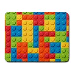 Lego Bricks, Colorful Dots Background Small Mousepad