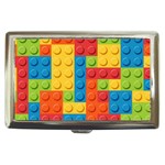 Lego Bricks, Colorful Dots Background Cigarette Money Case