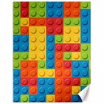 Lego Bricks, Colorful Dots Background Canvas 12  x 16 