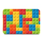 Lego Bricks, Colorful Dots Background Plate Mats