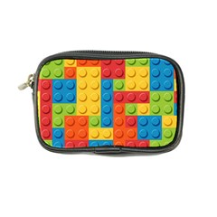 Lego Bricks, Colorful Dots Background Coin Purse from ArtsNow.com Front