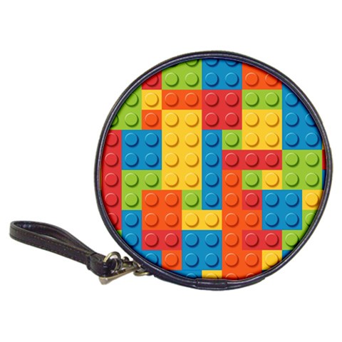 Lego Bricks, Colorful Dots Background Classic 20 Front