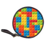 Lego Bricks, Colorful Dots Background Classic 20-CD Wallets