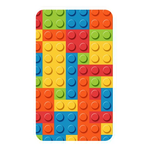 Lego Bricks, Colorful Dots Background Memory Card Reader (Rectangular) from ArtsNow.com Front