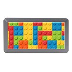 Lego Bricks, Colorful Dots Background Memory Card Reader (Mini)