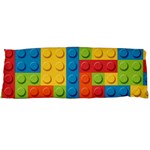 Lego Bricks, Colorful Dots Background Body Pillow Case (Dakimakura)