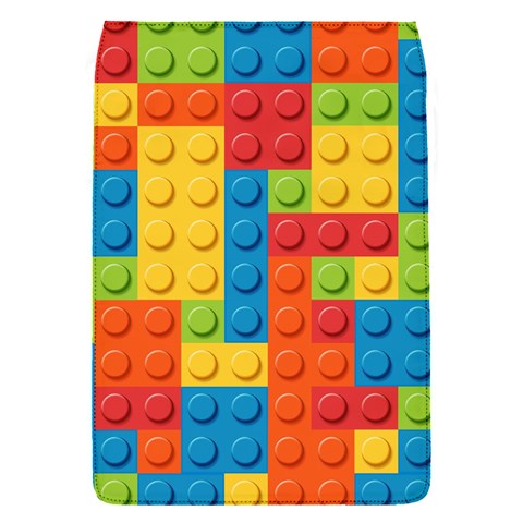 Lego Bricks, Colorful Dots Background Removable Flap Cover (S) from ArtsNow.com Front