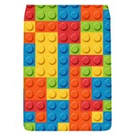 Lego Bricks, Colorful Dots Background Removable Flap Cover (S)