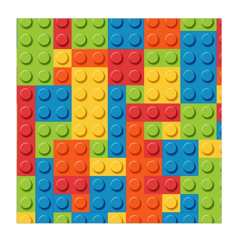 Lego Bricks, Colorful Dots Background Duvet Cover (Queen Size) from ArtsNow.com Front