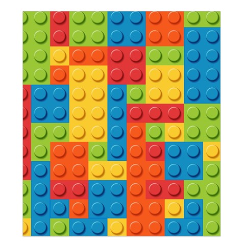 Lego Bricks, Colorful Dots Background Duvet Cover Double Side (King Size) from ArtsNow.com Front