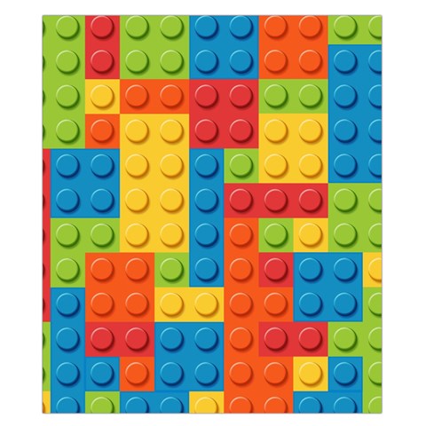 Lego Bricks, Colorful Dots Background Duvet Cover Double Side (California King Size) from ArtsNow.com Front