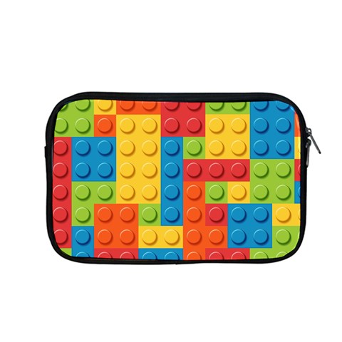 Lego Bricks, Colorful Dots Background Apple MacBook Pro 13  Zipper Case from ArtsNow.com Front