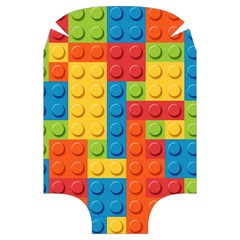 Lego Bricks, Colorful Dots Background Luggage Cover (Large) from ArtsNow.com Front