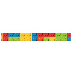 Lego Bricks, Colorful Dots Background Waist Pouch (Large) from ArtsNow.com Bottom