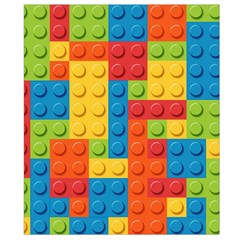 Lego Bricks, Colorful Dots Background Belt Pouch Bag (Large) from ArtsNow.com Back Strap