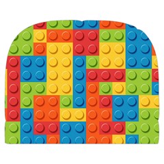 Lego Bricks, Colorful Dots Background Make Up Case (Large) from ArtsNow.com Back