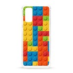 Lego Bricks, Colorful Dots Background Samsung Galaxy S20 6.2 Inch TPU UV Case