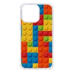 Lego Bricks, Colorful Dots Background iPhone 13 Pro TPU UV Print Case