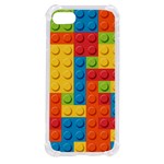 Lego Bricks, Colorful Dots Background iPhone SE