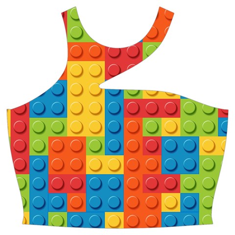 Lego Bricks, Colorful Dots Background Cut Out Top from ArtsNow.com Front