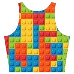 Lego Bricks, Colorful Dots Background Cut Out Top from ArtsNow.com Back