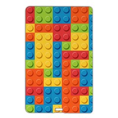 Lego Bricks, Colorful Dots Background Name Card Style USB Flash Drive from ArtsNow.com Front