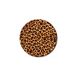 Leopard Skin Texture Macro, Brown Golf Ball Marker