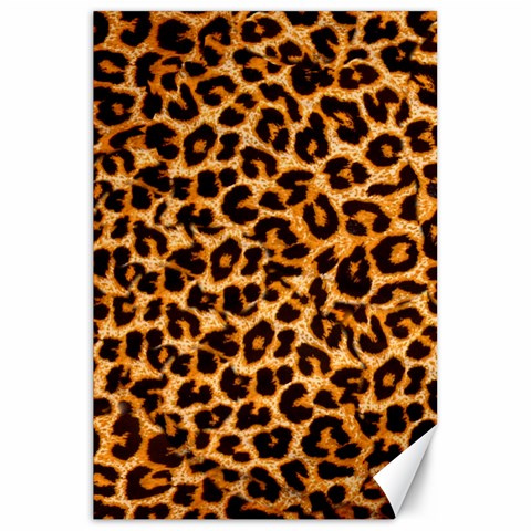 Leopard Skin Texture Macro, Brown Canvas 20  x 30  from ArtsNow.com 19.62 x28.9  Canvas - 1