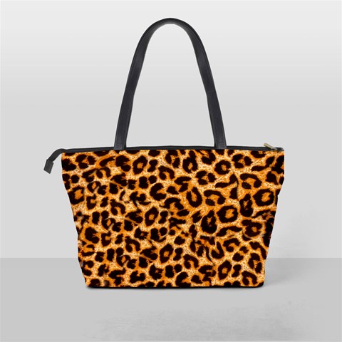 Leopard Skin Texture Macro, Brown Classic Shoulder Handbag from ArtsNow.com Back