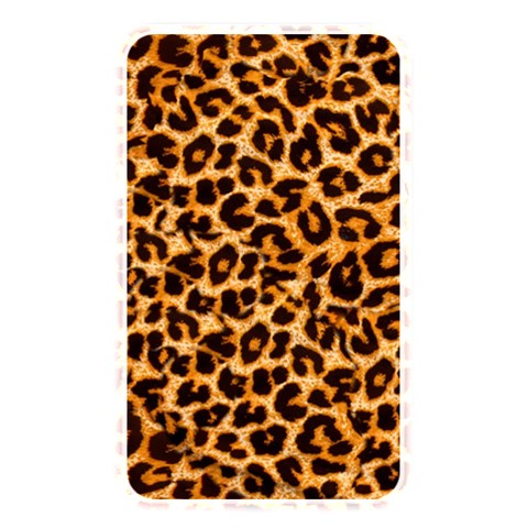 Leopard Skin Texture Macro, Brown Memory Card Reader (Rectangular) from ArtsNow.com Front