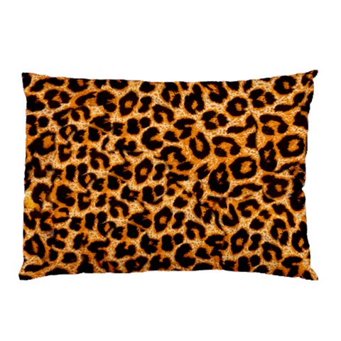 Leopard Skin Texture Macro, Brown Pillow Case (Two Sides) from ArtsNow.com Front