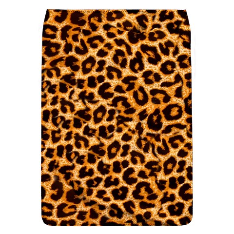 Leopard Skin Texture Macro, Brown Removable Flap Cover (L) from ArtsNow.com Front