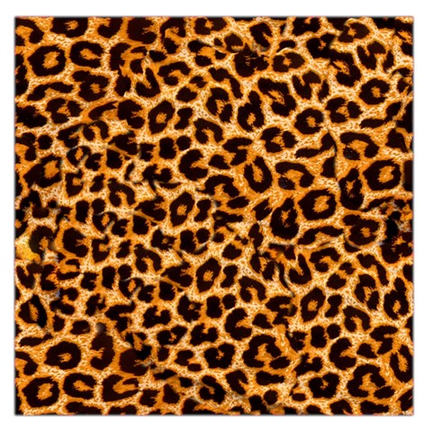 Leopard Skin Texture Macro, Brown Square Satin Scarf (36  x 36 ) from ArtsNow.com Front