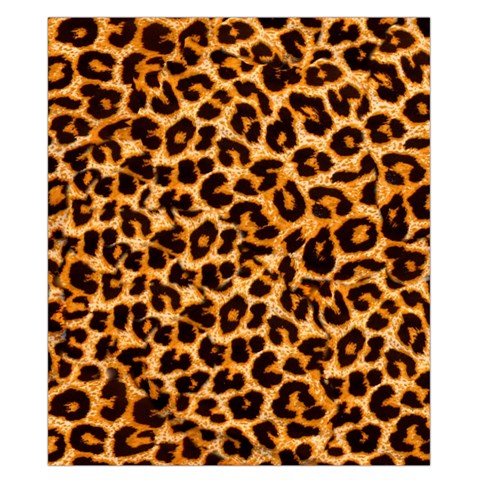 Leopard Skin Texture Macro, Brown Duvet Cover Double Side (California King Size) from ArtsNow.com Front