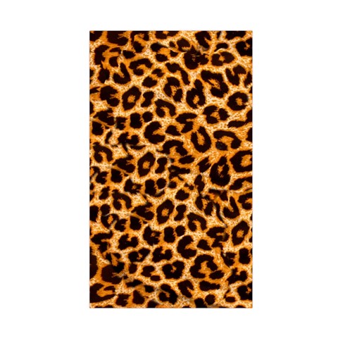 Leopard Skin Texture Macro, Brown Duvet Cover Double Side (Single Size) from ArtsNow.com Front