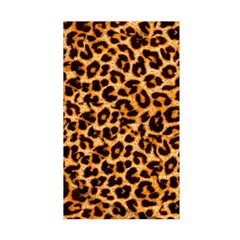 Leopard Skin Texture Macro, Brown Duvet Cover Double Side (Single Size) from ArtsNow.com Front