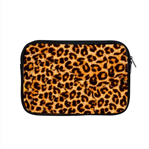 Leopard Skin Texture Macro, Brown Apple MacBook Pro 15  Zipper Case from ArtsNow.com Front