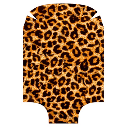 Leopard Skin Texture Macro, Brown Luggage Cover (Large) from ArtsNow.com Back