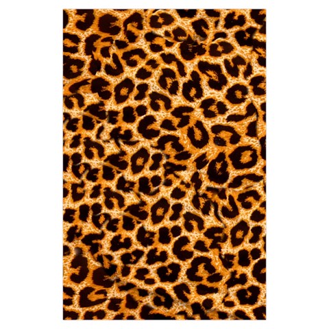 Leopard Skin Texture Macro, Brown Kids  Hooded Rain Ponchos from ArtsNow.com Front