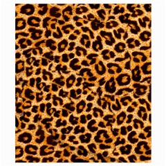 Leopard Skin Texture Macro, Brown Kids  Hooded Rain Ponchos from ArtsNow.com Hood Right