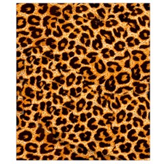 Leopard Skin Texture Macro, Brown Waist Pouch (Small) from ArtsNow.com Back Strap