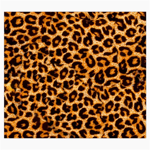 Leopard Skin Texture Macro, Brown Roll Up Canvas Pencil Holder (S) from ArtsNow.com Front