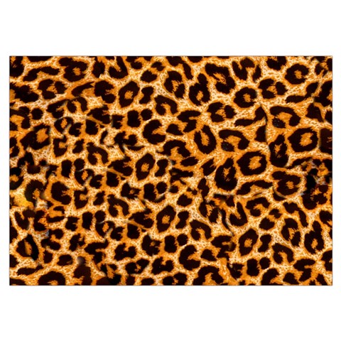 Leopard Skin Texture Macro, Brown Wristlet Pouch Bag (Small) from ArtsNow.com Belt Loop