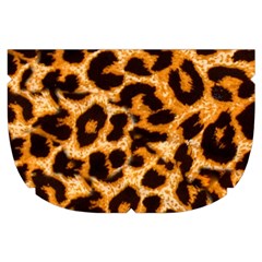 Leopard Skin Texture Macro, Brown Make Up Case (Small) from ArtsNow.com Side Right