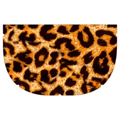 Leopard Skin Texture Macro, Brown Make Up Case (Medium) from ArtsNow.com Side Right